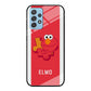 Sesame Street Elmo Stripe White Samsung Galaxy A52 Case
