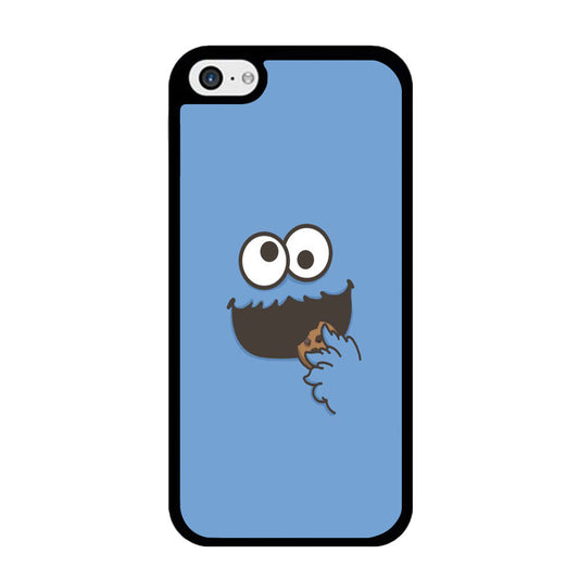 Sesame Street Emoji Blue Eating Cookies iPhone 5 | 5s Case