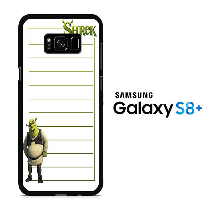 Shreek Paper Note Samsung Galaxy S8 Plus Case
