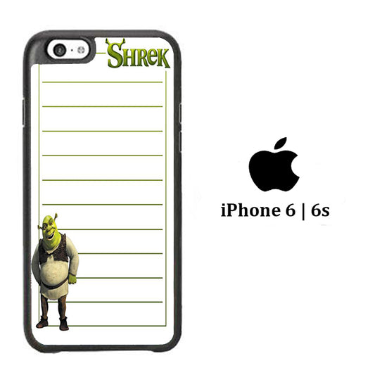 Shreek Paper Note iPhone 6 | 6s Case