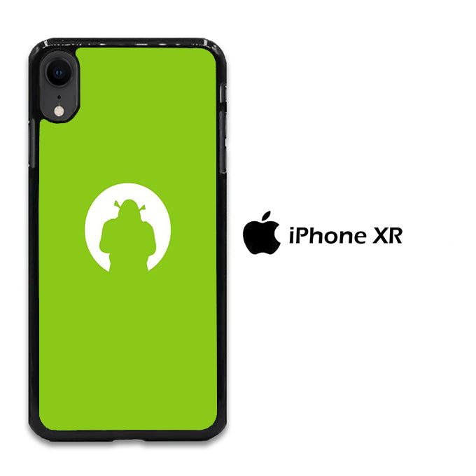 Shrek Green White iPhone XR Case