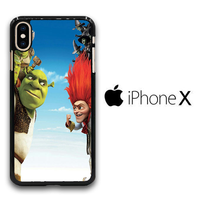 Shrek Ready To Beattle iPhone X Case