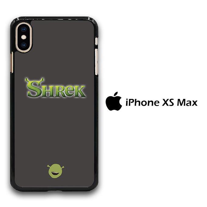 Shrek Word Grey iPhone Xs Max Case - ezzyst