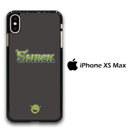 Shrek Word Grey iPhone Xs Max Case - ezzyst