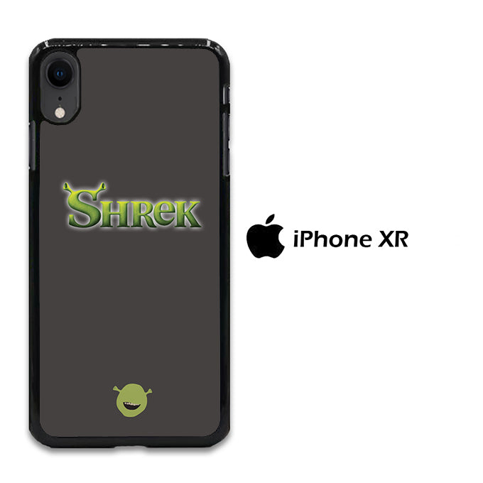 Shrek Word Grey iPhone XR Case