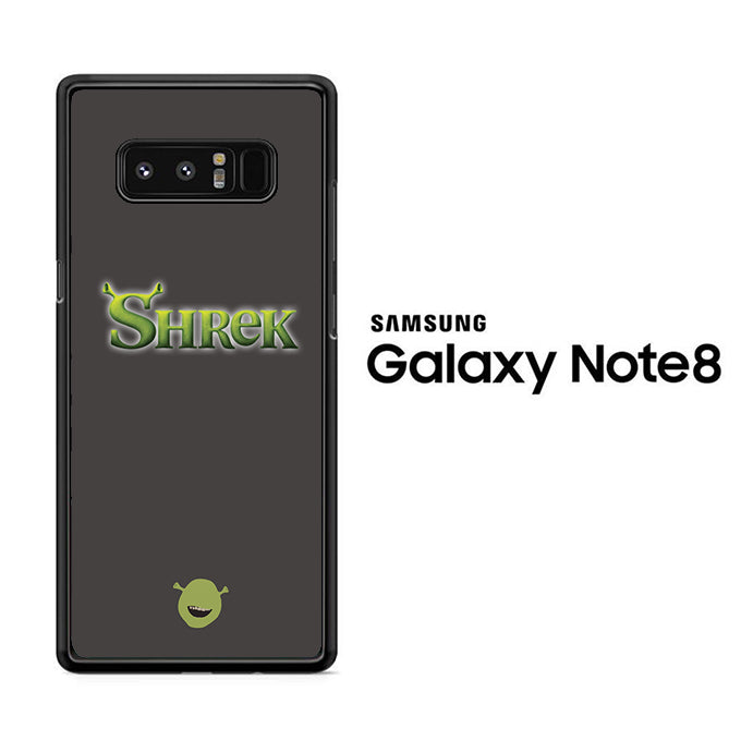 Shrek Word Grey Samsung Galaxy Note 8 Case