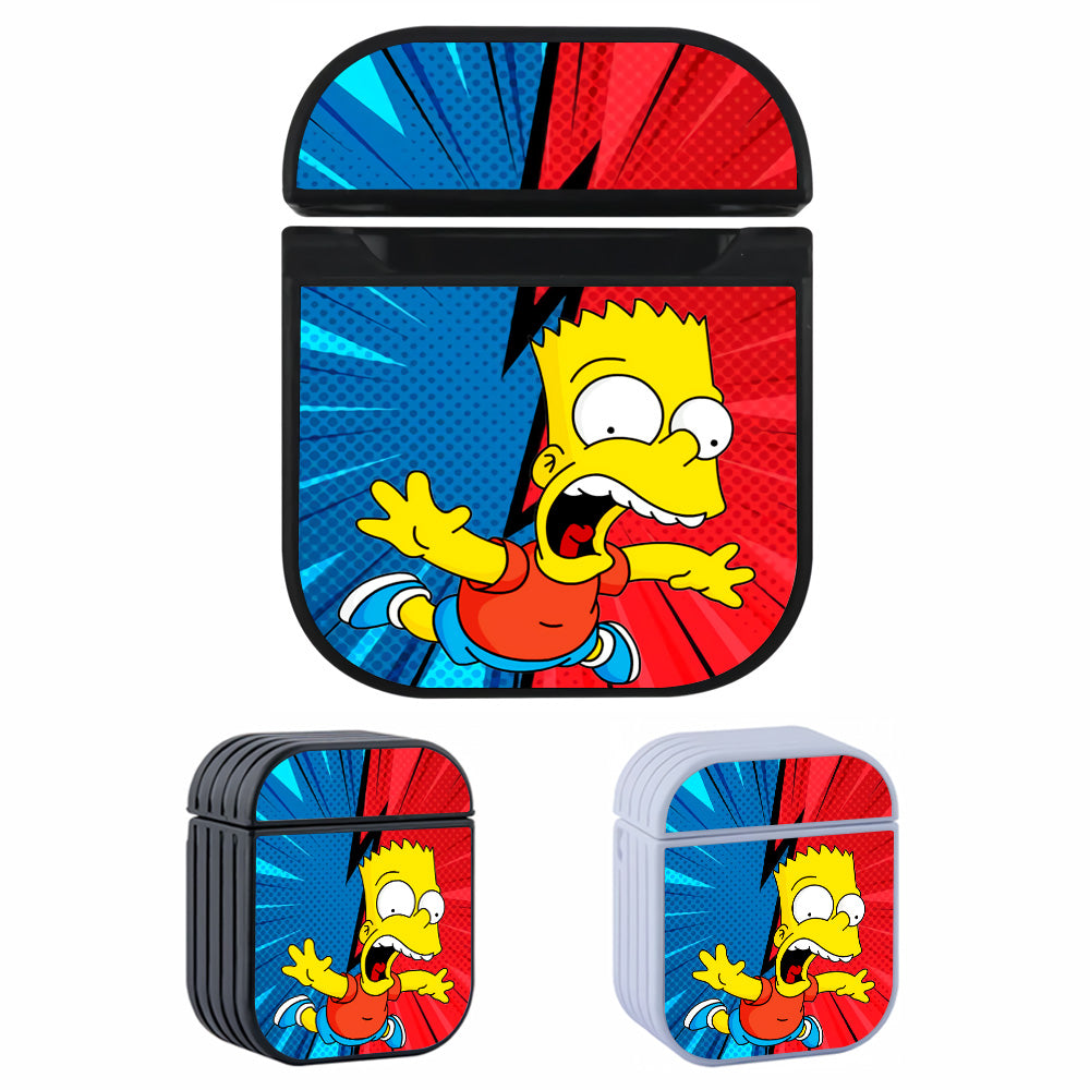 Simpson Jump Style Hard Plastic Case Cover For Apple Airpods