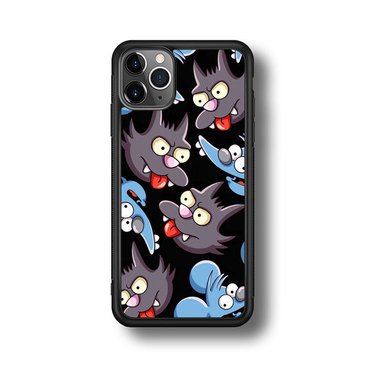 Simpson Snowball Cat iPhone 11 Pro Case