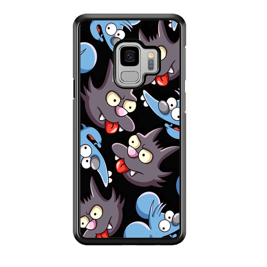 Simpson Snowball Cat Samsung Galaxy S9 Case