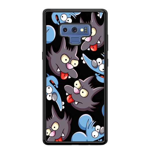 Simpson Snowball Cat Samsung Galaxy Note 9 Case