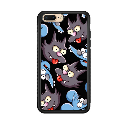 Simpson Snowball Cat iPhone 8 Plus Case