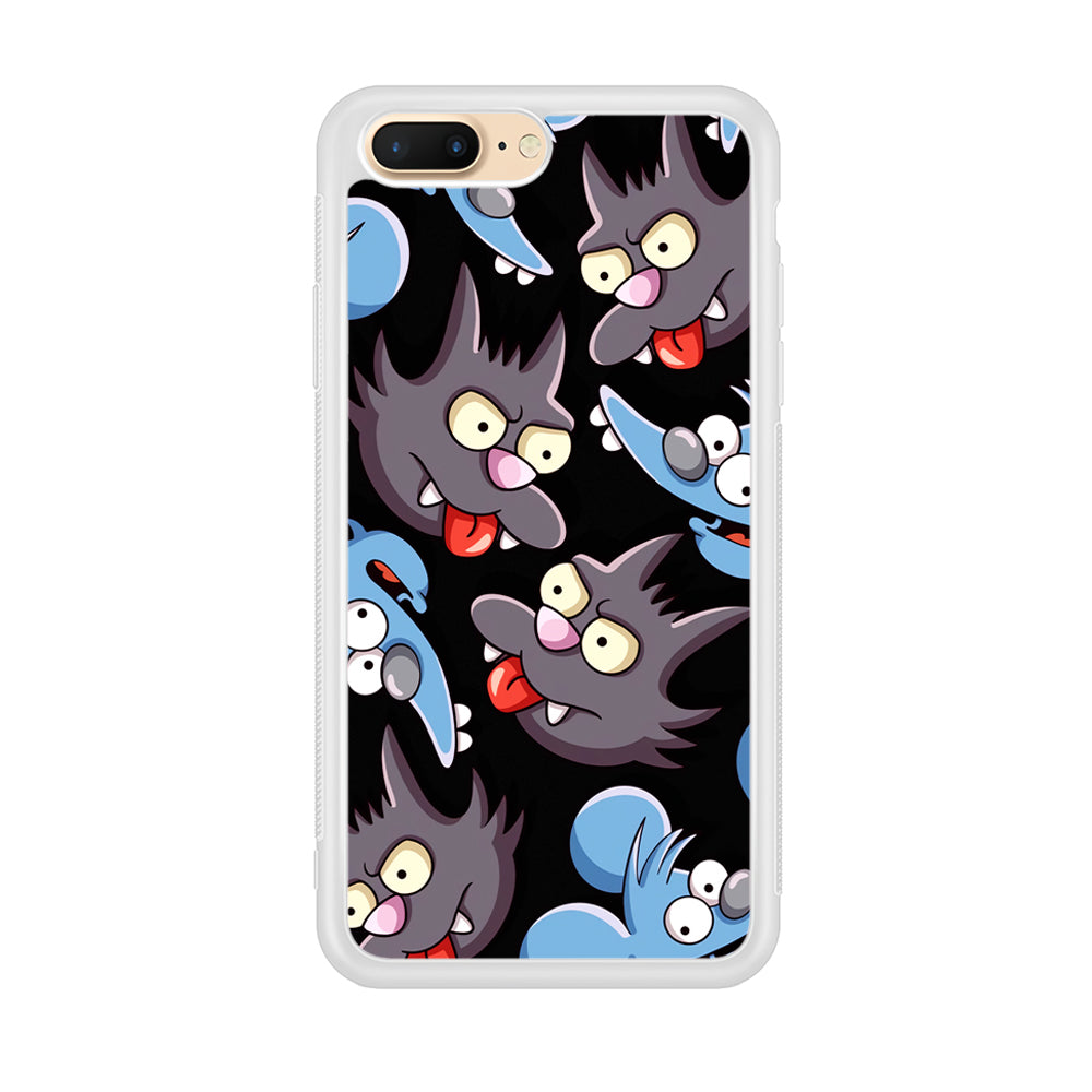 Simpson Snowball Cat iPhone 8 Plus Case