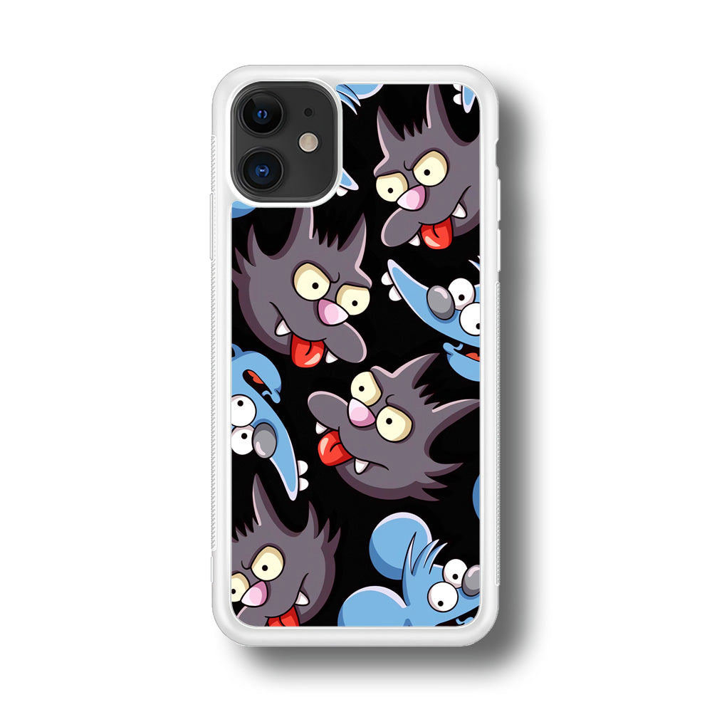 Simpson Snowball Cat iPhone 11 Case
