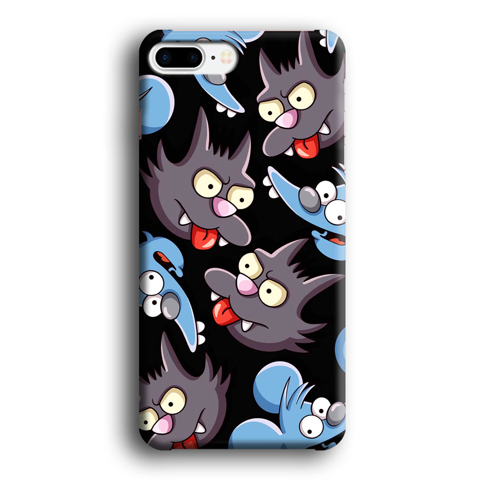 Simpson Snowball Cat iPhone 7 Plus Case