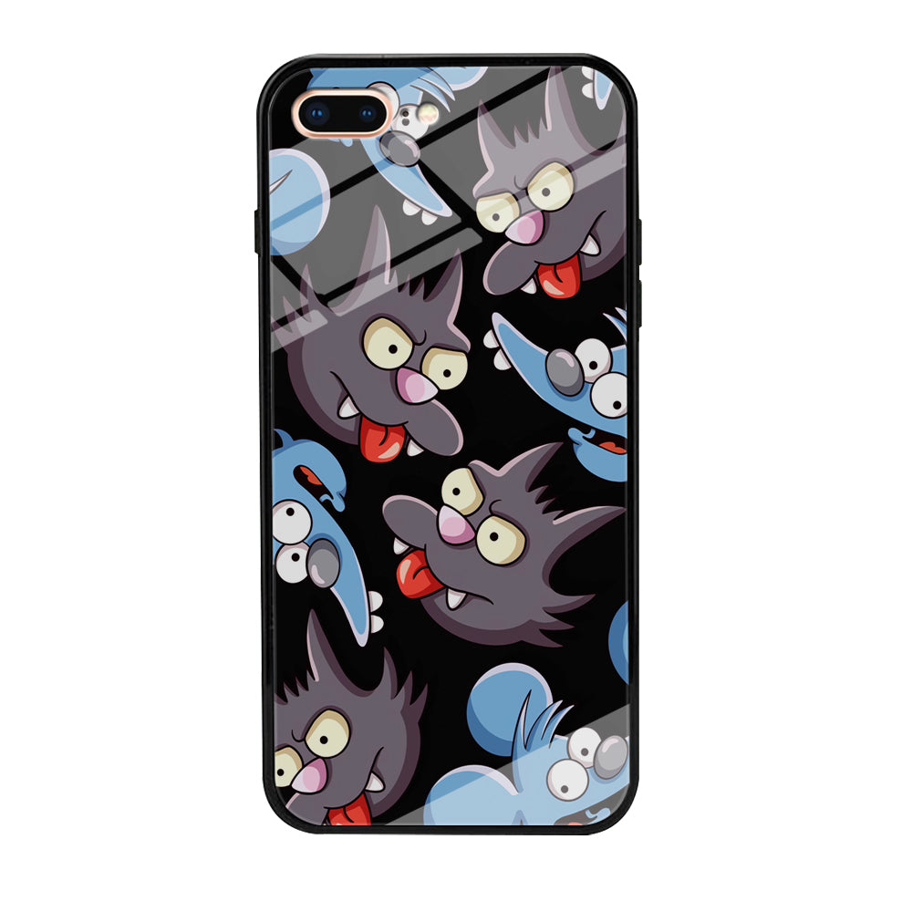 Simpson Snowball Cat iPhone 7 Plus Case