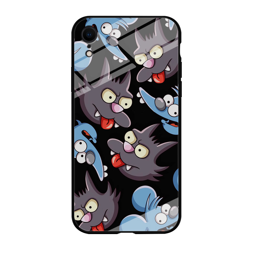 Simpson Snowball Cat iPhone XR Case