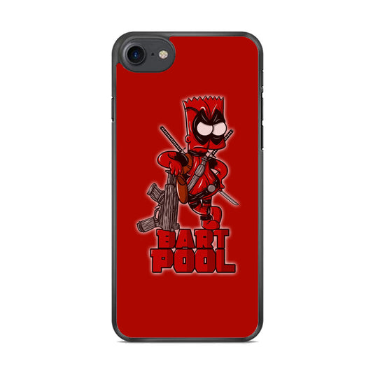 Simpson Bart Deadpool iPhone 7 Case
