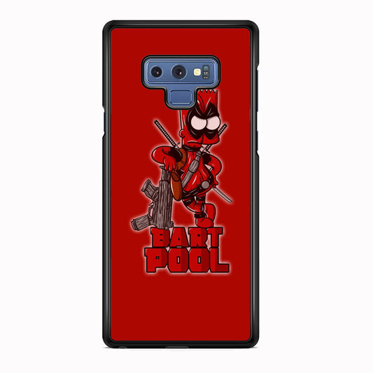 Simpson Bart Deadpool Samsung Galaxy Note 9 Case