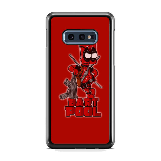 Simpson Bart Deadpool Samsung Galaxy 10e Case