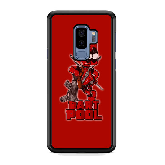 Simpson Bart Deadpool Samsung Galaxy S9 Plus Case