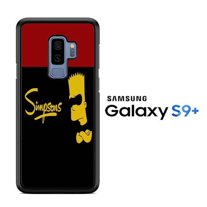 Simpson Black Samsung Galaxy S9 Plus Case - ezzystore - Phone Case