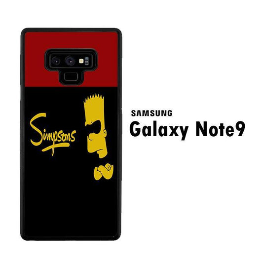 Simpson Black Samsung Galaxy Note 9 Case - ezzyst