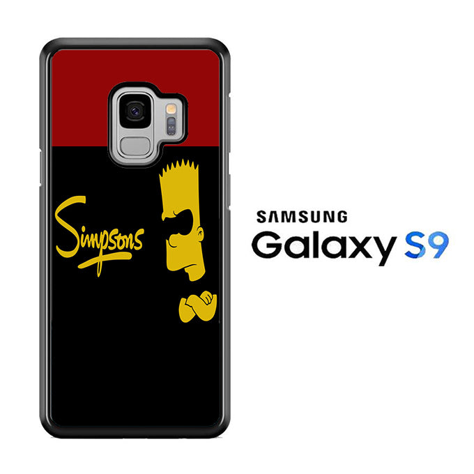 Simpson Black Samsung Galaxy S9 Case