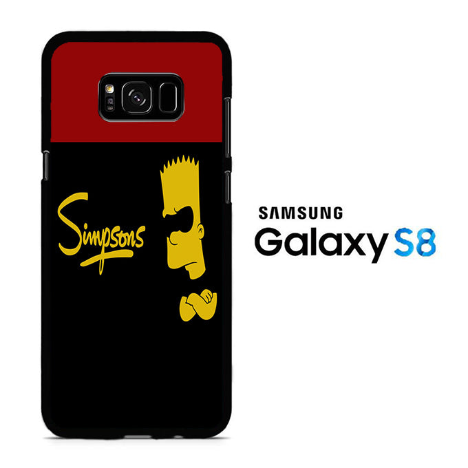 Simpson Black Samsung Galaxy S8 Case