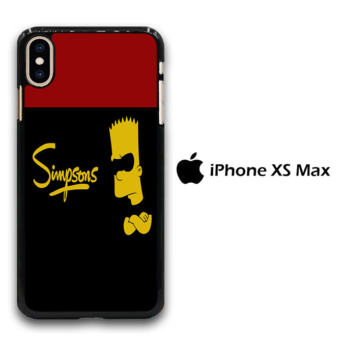 Simpson Black iPhone Xs Max Case