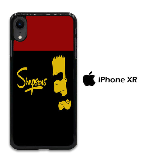 Simpson Black iPhone XR Case