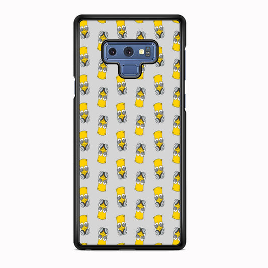 Simpson Doodle Head Earphone Samsung Galaxy Note 9 Case