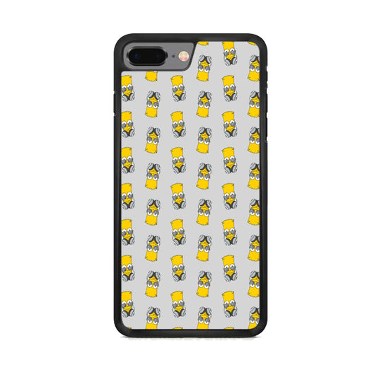 Simpson Doodle Head Earphone iPhone 7 Plus Case