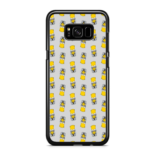 Simpson Doodle Head Earphone Samsung Galaxy S8 Case