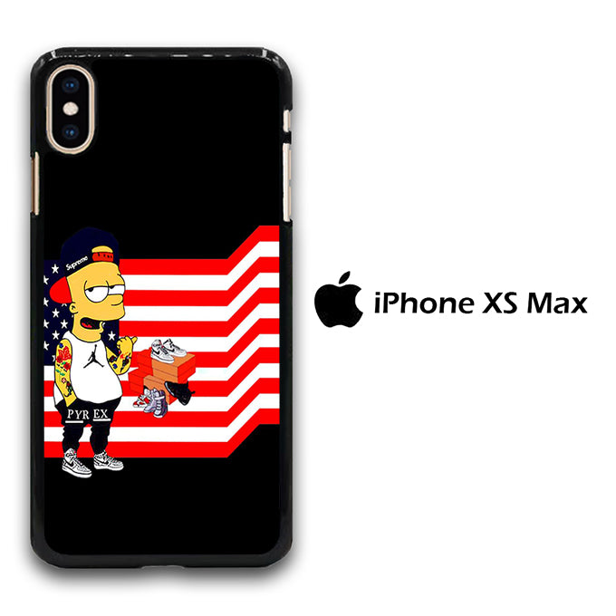 Simpson Flag iPhone Xs Max Case