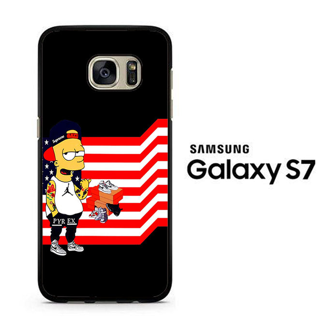 Simpson Flag Samsung Galaxy S7 Case