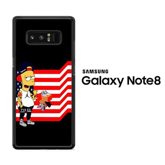 Simpson Flag Samsung Galaxy Note 8 Case - ezzyst