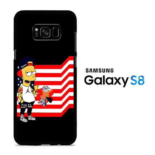 Simpson Flag Samsung Galaxy S8 Case
