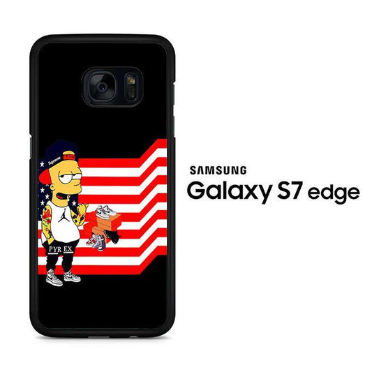 Simpson Flag Samsung Galaxy S7 Edge Case - ezzyst