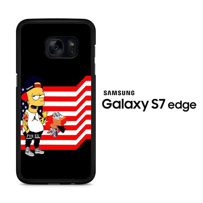 Simpson Flag Samsung Galaxy S7 Edge Case - ezzyst