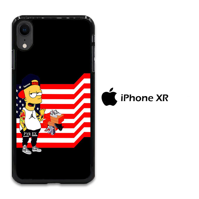 Simpson Flag iPhone XR Case