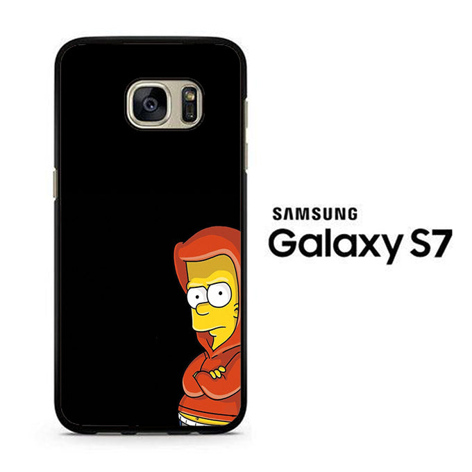 Simpson Hoodie Samsung Galaxy S7 Case