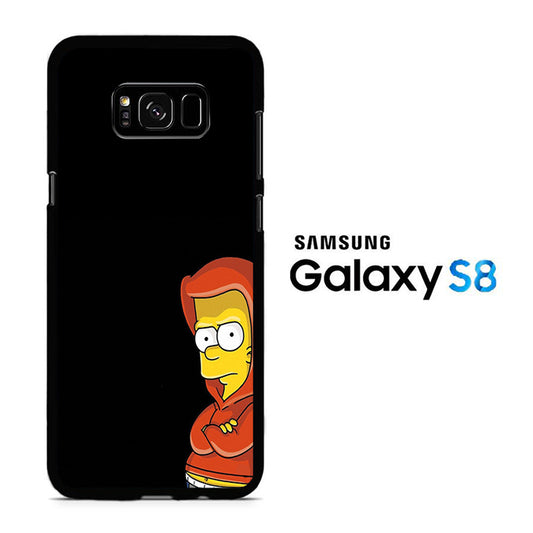 Simpson Hoodie Samsung Galaxy S8 Case