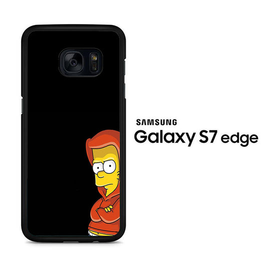 Simpson Hoodie Samsung Galaxy S7 Edge Case