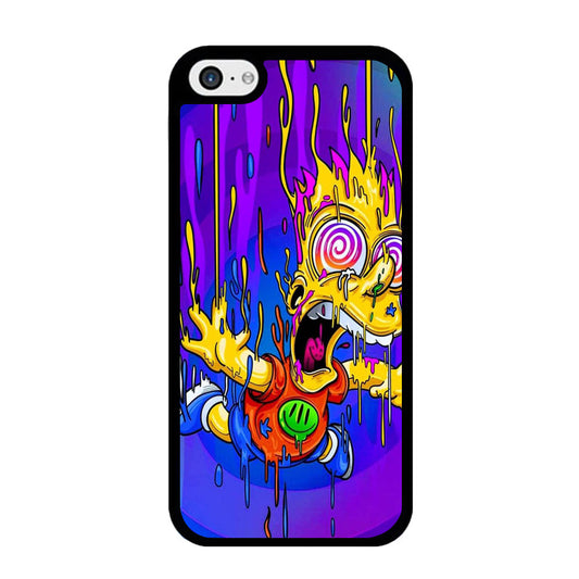 Simpson Melting In The Hallway Time iPhone 5 | 5s Case - Ezzystore