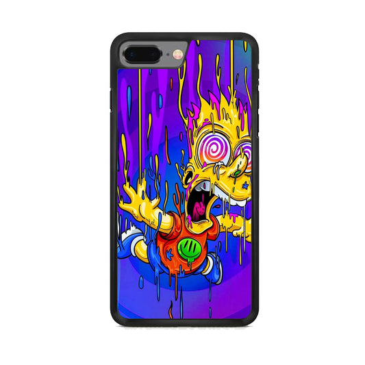 Simpson Melting In The Hallway Time iPhone 8 Plus Case