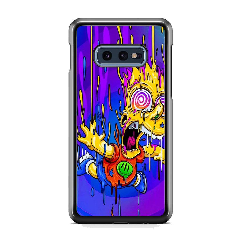 Simpson Melting In The Hallway Time Samsung Galaxy 10e Case