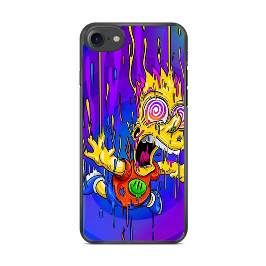 Simpson Melting In The Hallway Time iPhone 7 Case