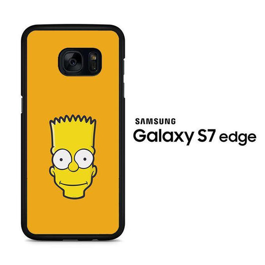 Simpson Orange Samsung Galaxy S7 Edge Case - ezzyst