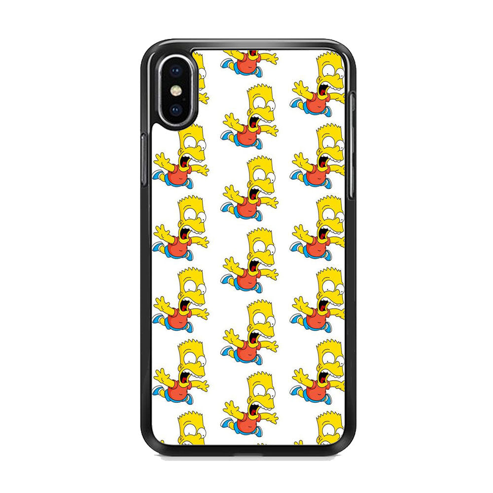 Simpson Scream iPhone X Case