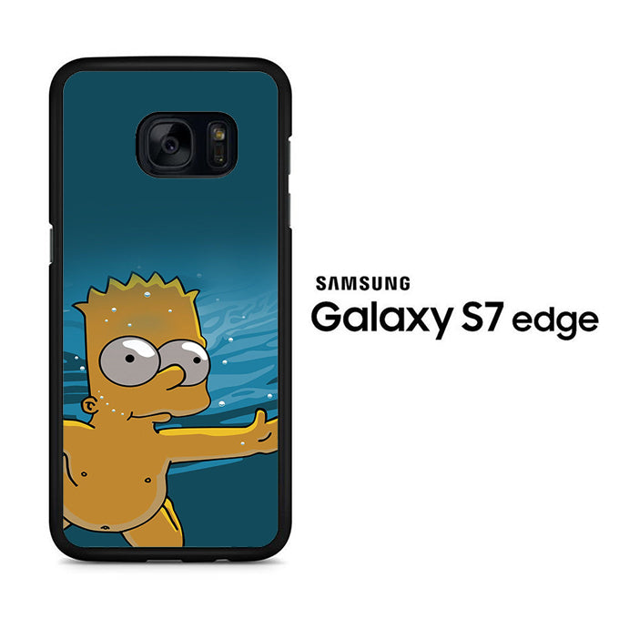 Simpson Swiming Samsung Galaxy S7 Edge Case